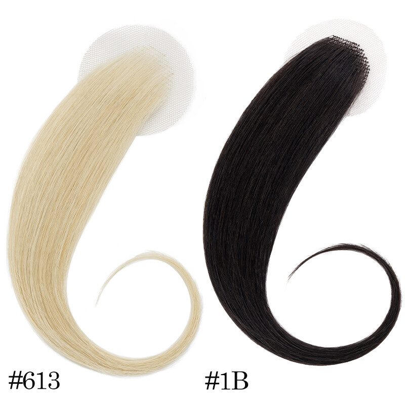 Thin Skin Bald Spot Hair Patch Natural Human Hair Replacement Unit For Hairline