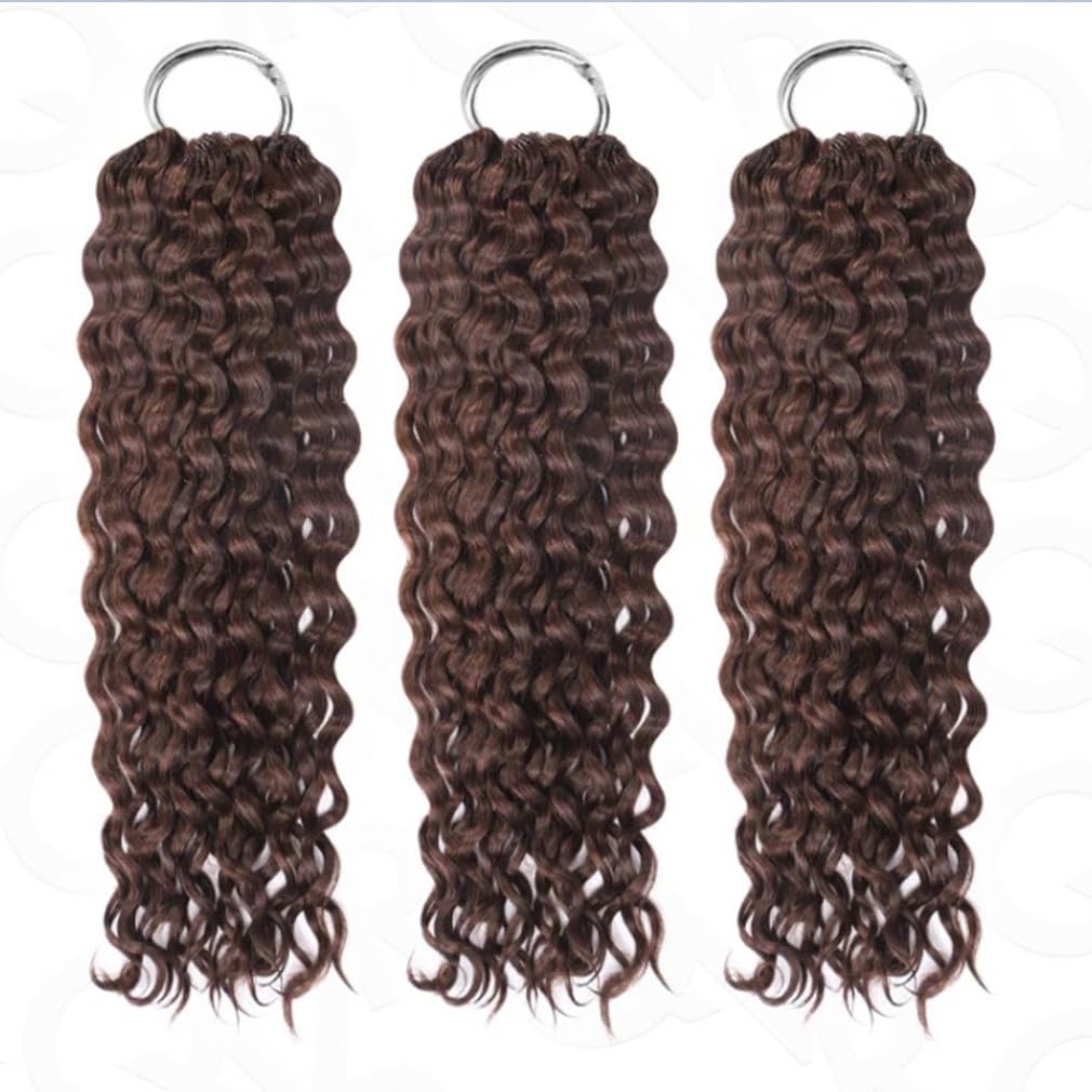 Queen Virgin Remy Qvr Pro Pre Separated Water Wave Feather Crochet Human Hair