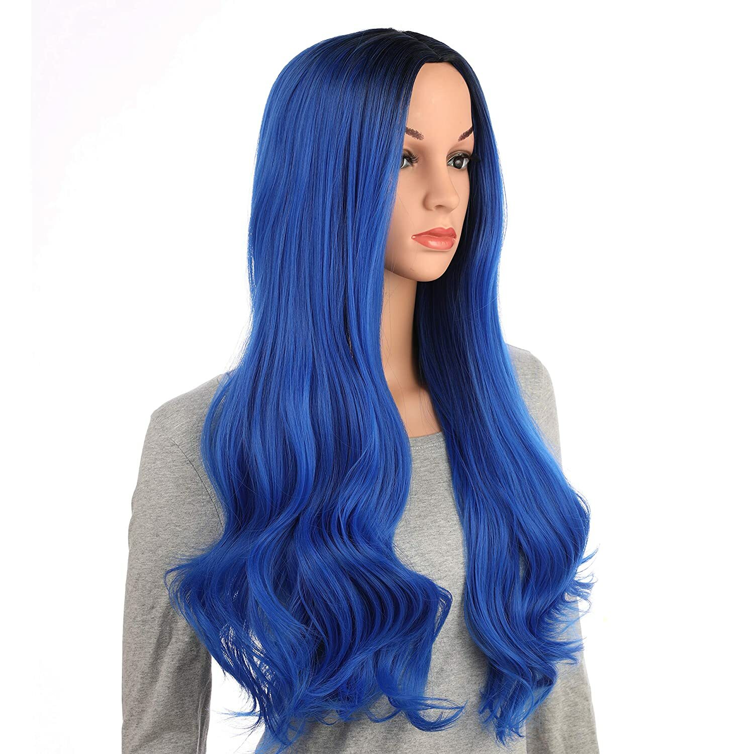Long Curly Multi-Color ColorfulHair Wigs – Charming Lolita Cosplay Party Wig