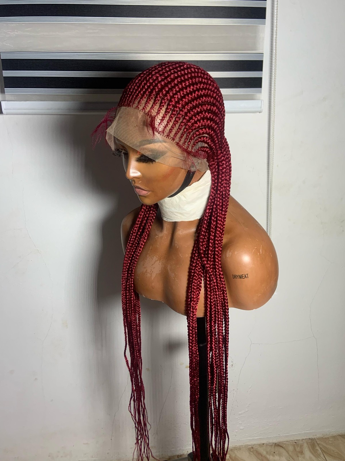 Stylish Colorful All Back Cornrow
