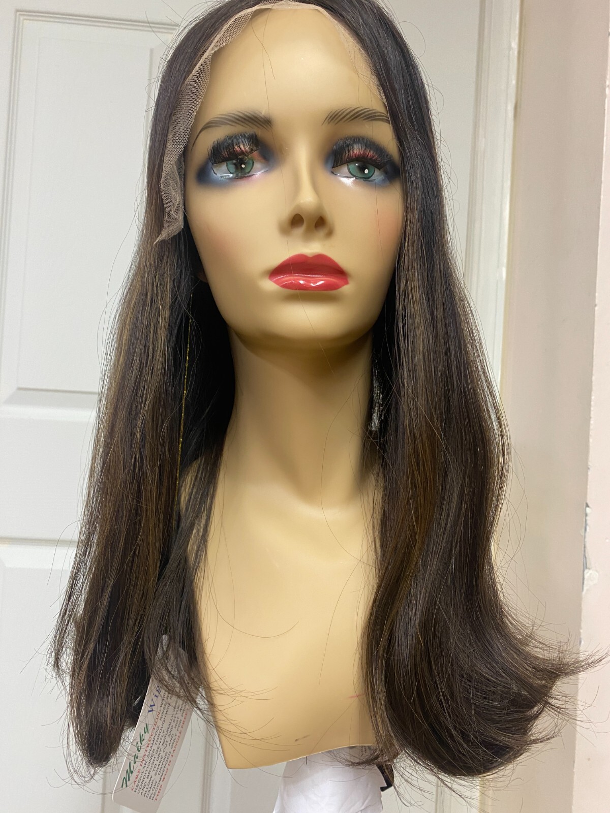Malky Wig European Multidirectional Lace Top 18″ Straight Extra Small Layer #4/8