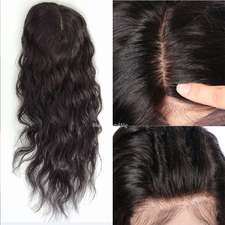 Loose Wave 5×5 Silk Top Full Lace Human Hair Wig Pre Plucked Lace Wigs Baby Hair