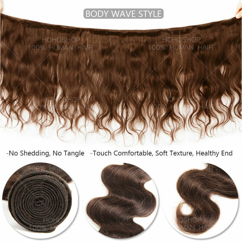 Straight Thick 100% Malaysian Virgin Bundles Human Hair Extentions Weave Weft 8A