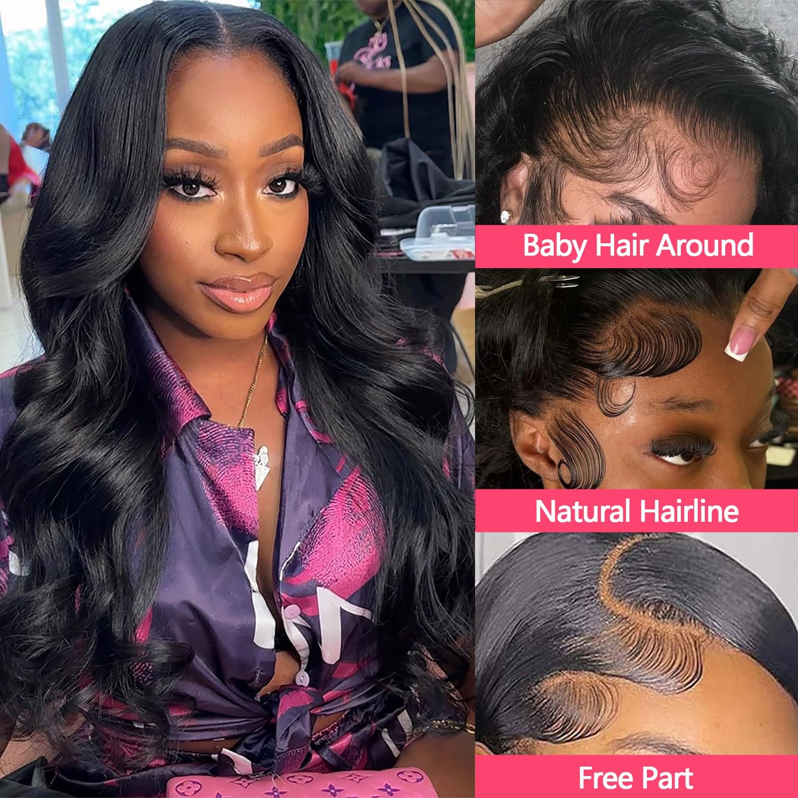 Jarama 12A Body Wave Bundles Frontal Human Hair 14 16 1812 Inch Brazilian
