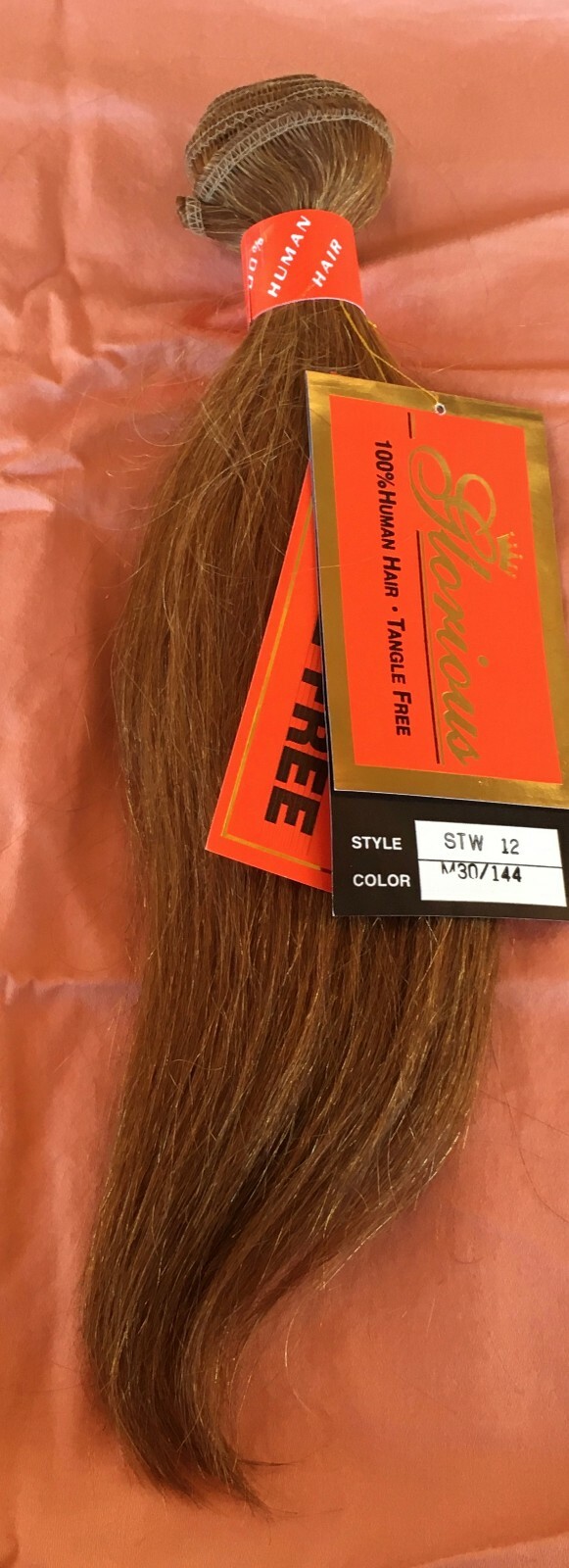 Glorious 100% Human Hair Tangle Free Hair Extension STW 12 Inch M30/144