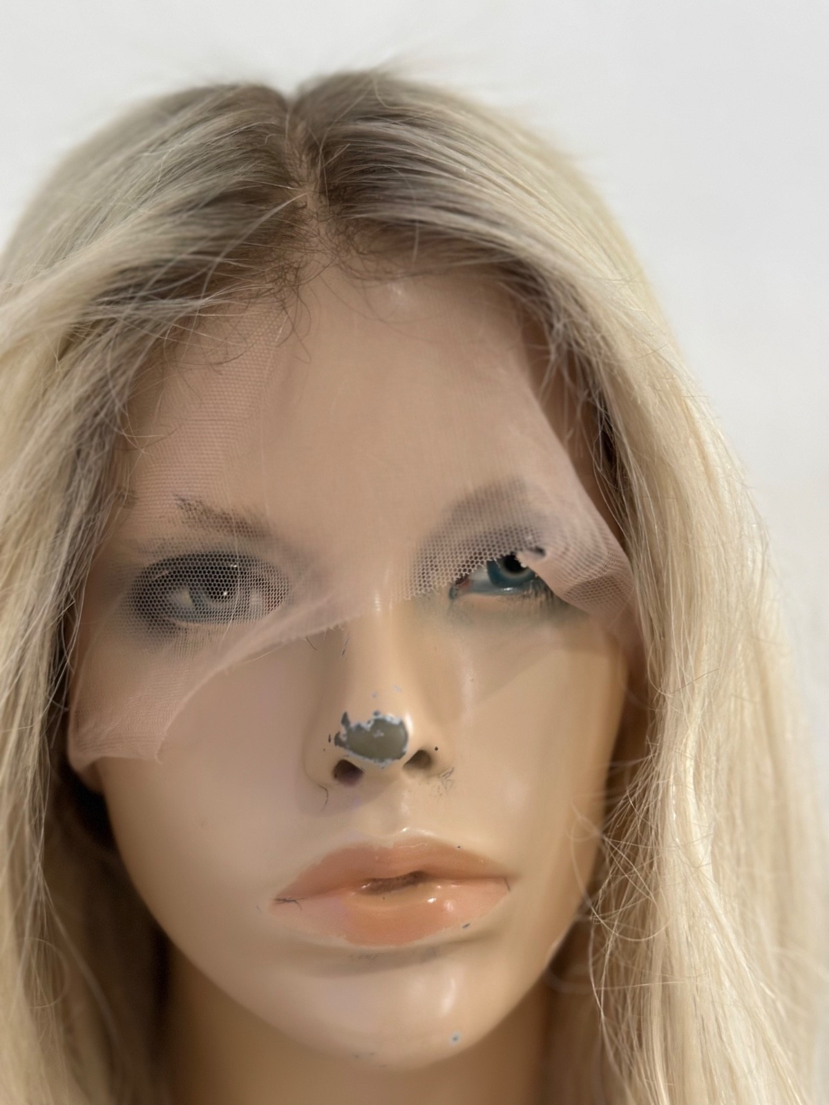 Blonde Lace wig , 100% human hair lBrand New ROOTED 20” custom order