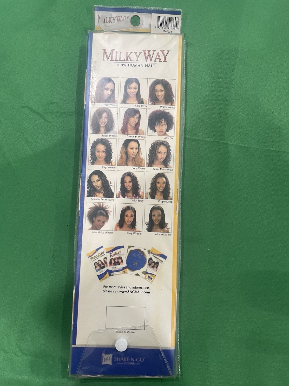 Milky Way 100% Human Hair Italian Perm Wave 12″ Weaving Sew-In 33