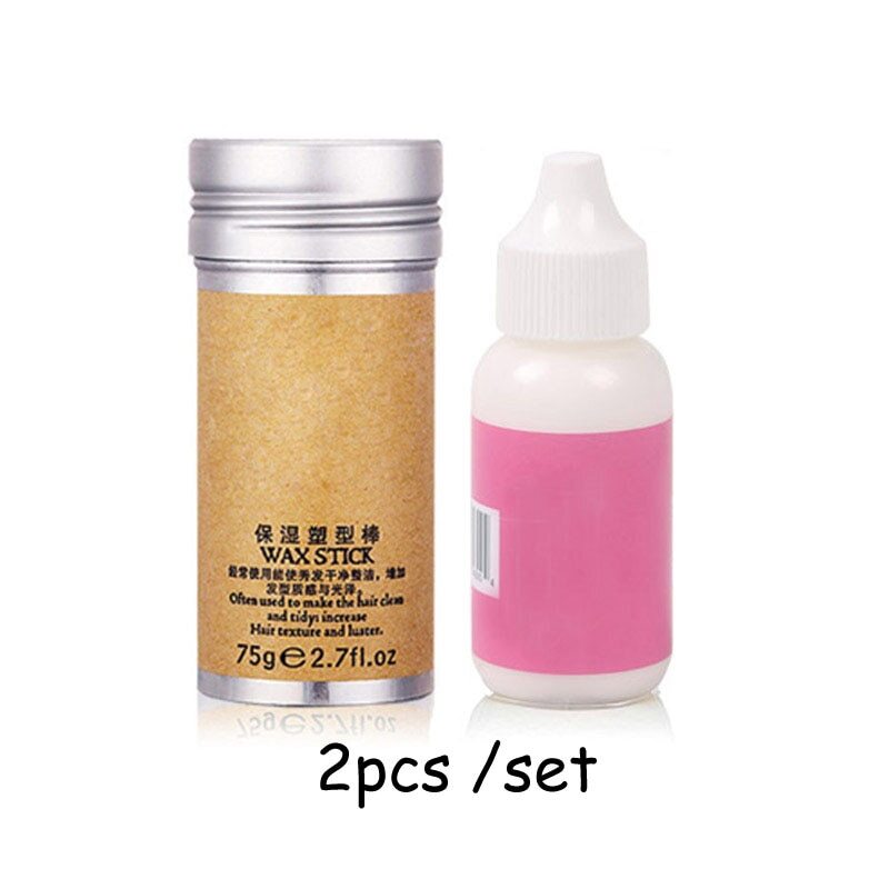 5Pcs/Set Lace Glue+Lace Tape Remover+Hair Wax Stick+Hair Brush With Melt Band