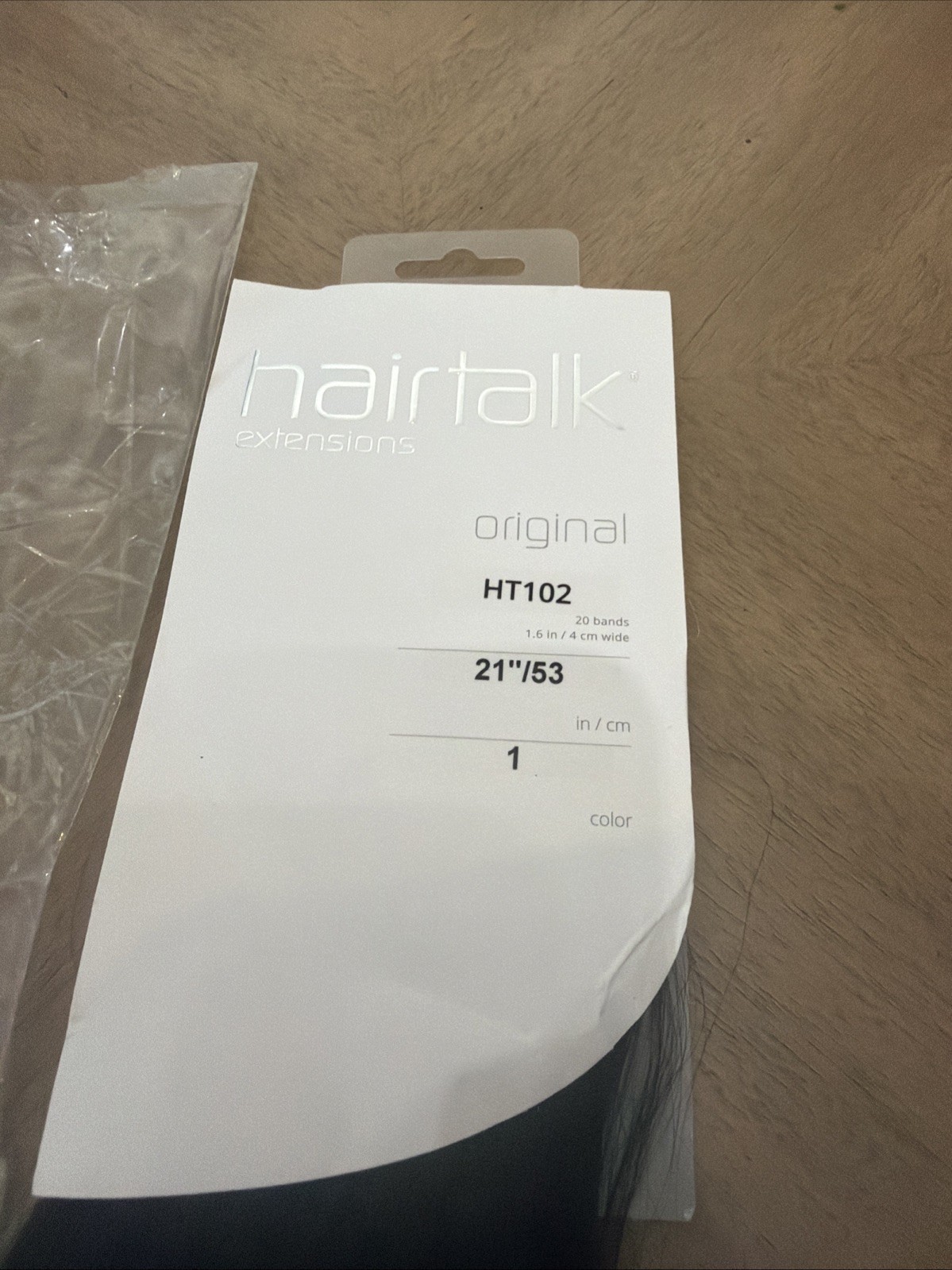 Hairtalk Extensions Original 21in Color 1 HT102