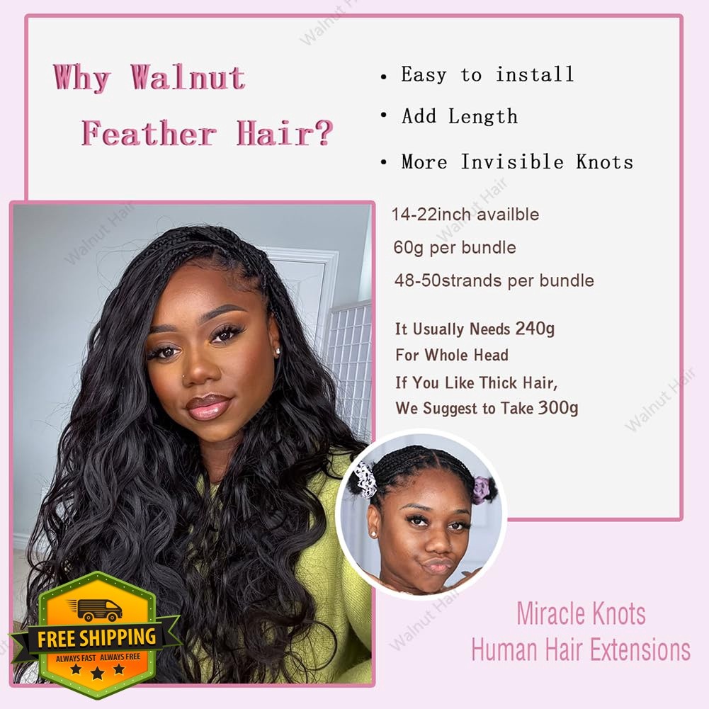 walnut hair 18″ 120g Body Wave Natural Black