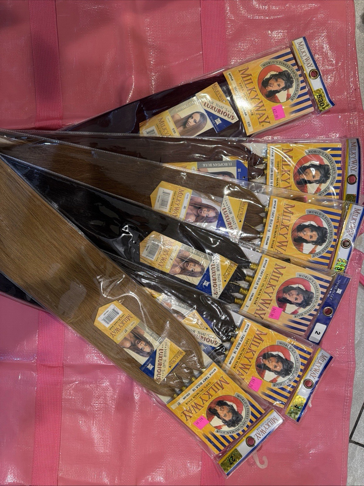 Milky Way Yaky 100% Human Bulk Braiding Hair #30