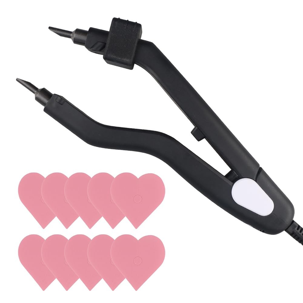 Profession Fusion Hair Extensions Tool Melting Heat Iron Hair Connector with …