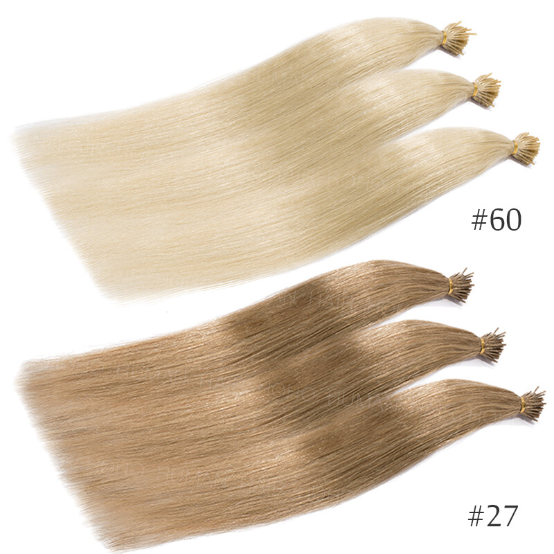 I Tip Stick Pre-bonded Keratin 100% Remy Human Hair Extensions 200 Strands THICK