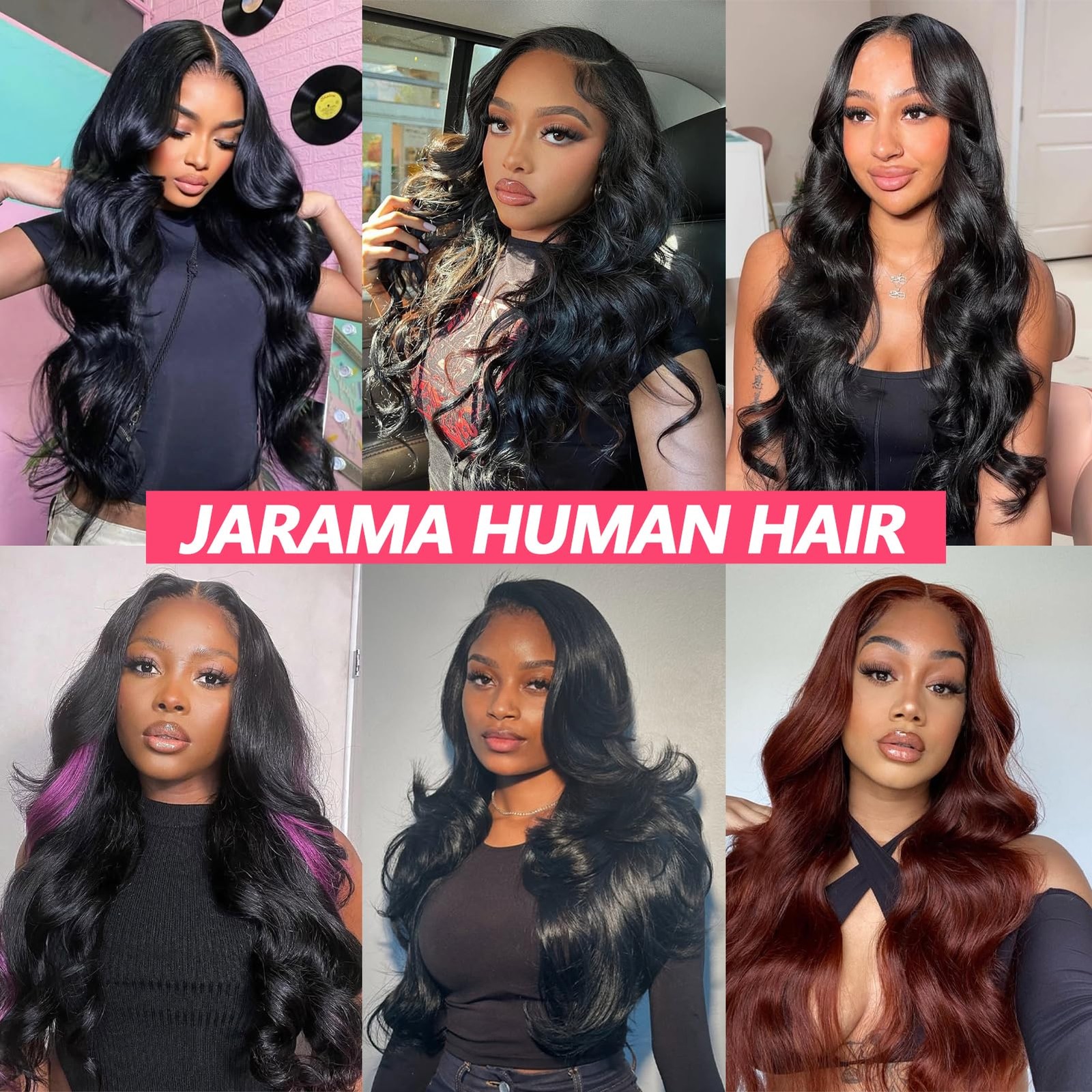 Jarama 12A Body Wave Bundles Frontal Human Hair 14 16 1812 Inch Brazilian