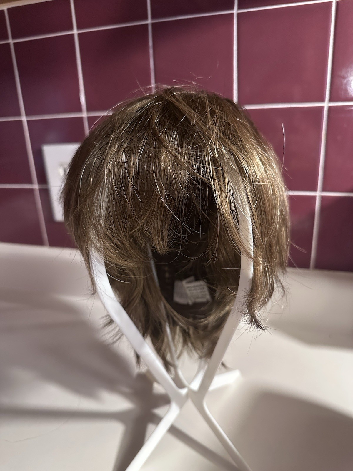 Paula Young Lily Synthetic Wig Medium Brown 8/12A Layered Straight A3436