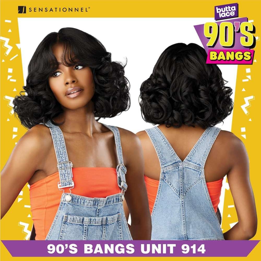 Sensationnel Butta HD Lace Front Wig – 90’s Bangs Unit 914