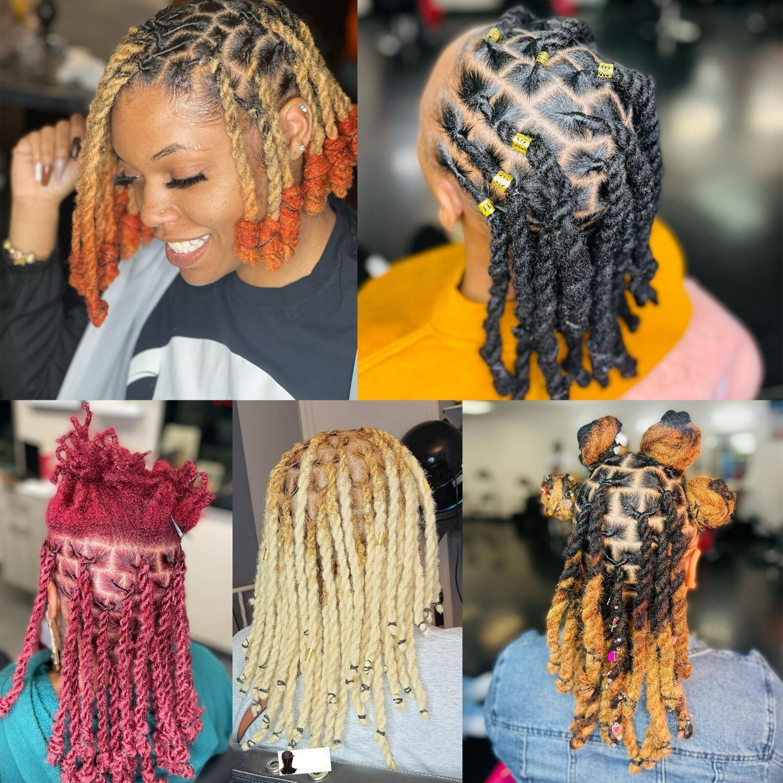 100% Human Hair Kinky Curly Afro Bulk For Dreadlock Extensions – Salt and Pepper