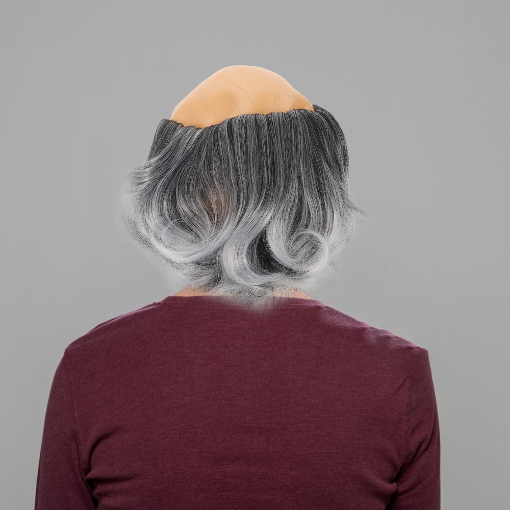 Balding Wigs For Halloween Parties Cosplay And Events Comfortable Easy To Wear