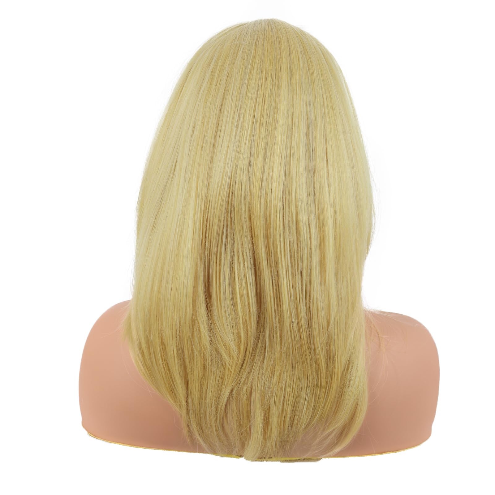 18 Inch/45 cm Layered Bangs Straight Synthetic Fiber Shoulder Length Hair Dai…