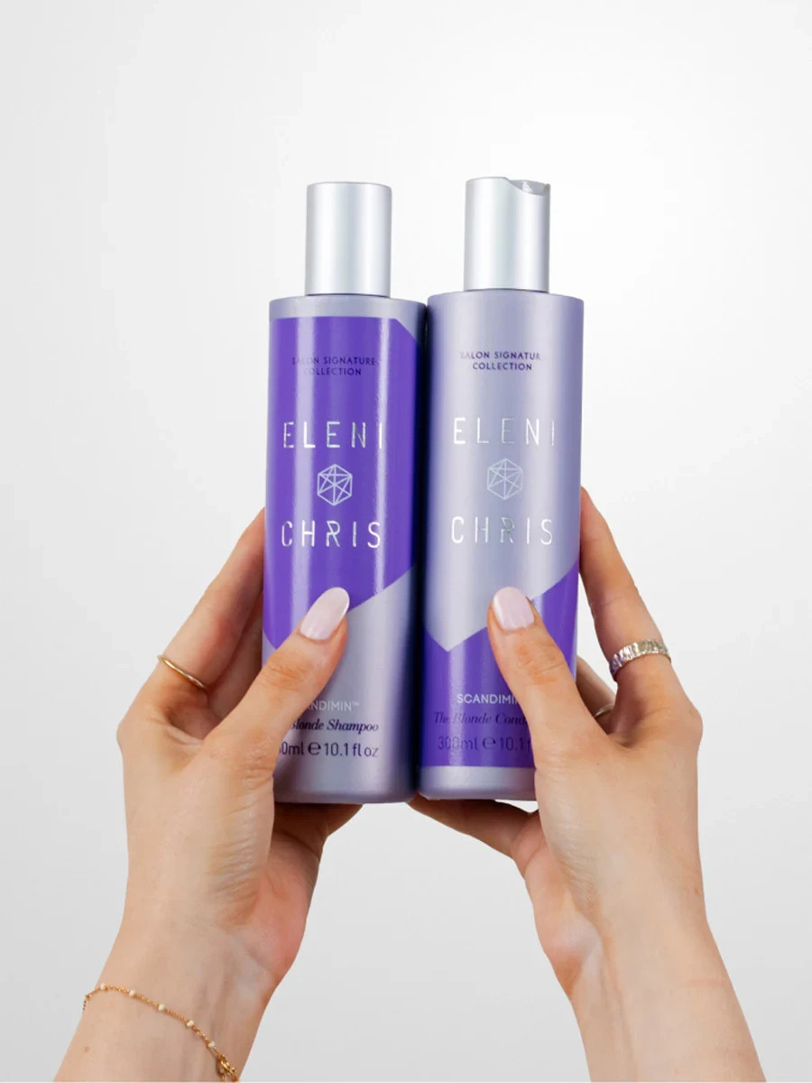 Eleni & Chris SCANDIMIN The Blonde Shampoo & Conditioner Set 300ml 10.1 fl oz