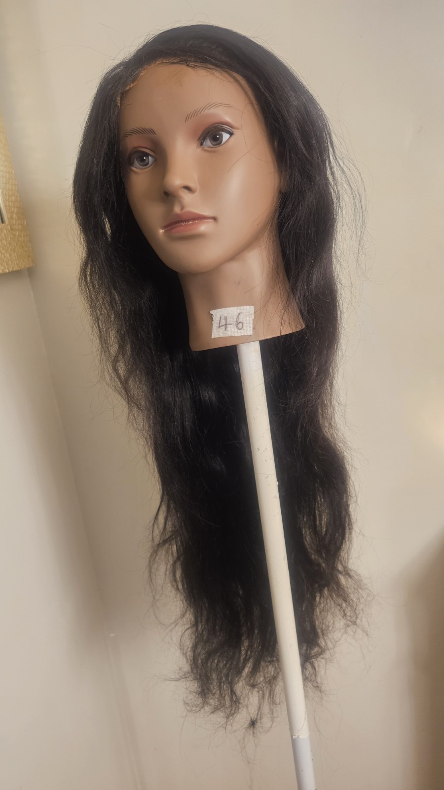 High Quality regular Top 26 to 28″ straight 100% Virgin Human Hair Lace Wig