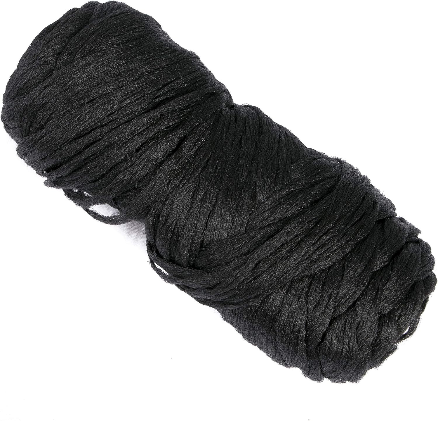 5Roll Brazilian Yarn Wool Hair Arylic Yarn for Hair Crochet Braid Twist Warps Bl
