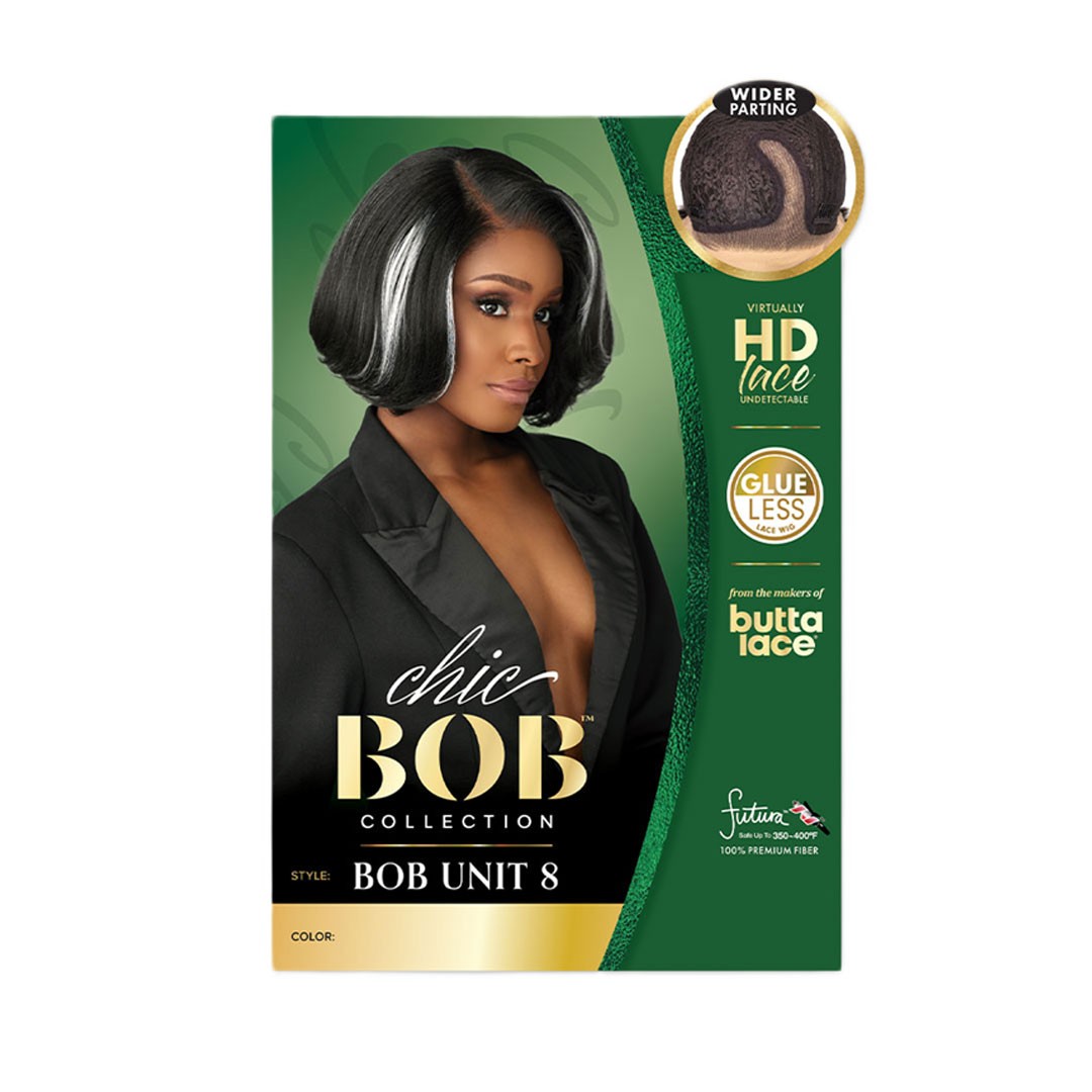 Sensationnel Synthetic Hair Butta Hd Lace Chic Bob Lace Wig – Bob Unit 8