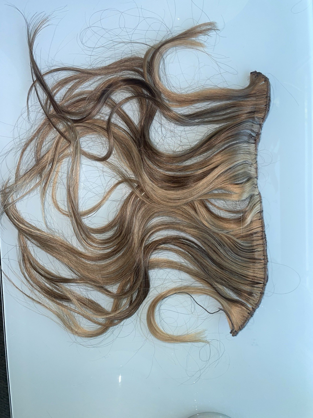 Human Hair Extensions Sew In 8 Wefts 15” (4) And 10” (4)