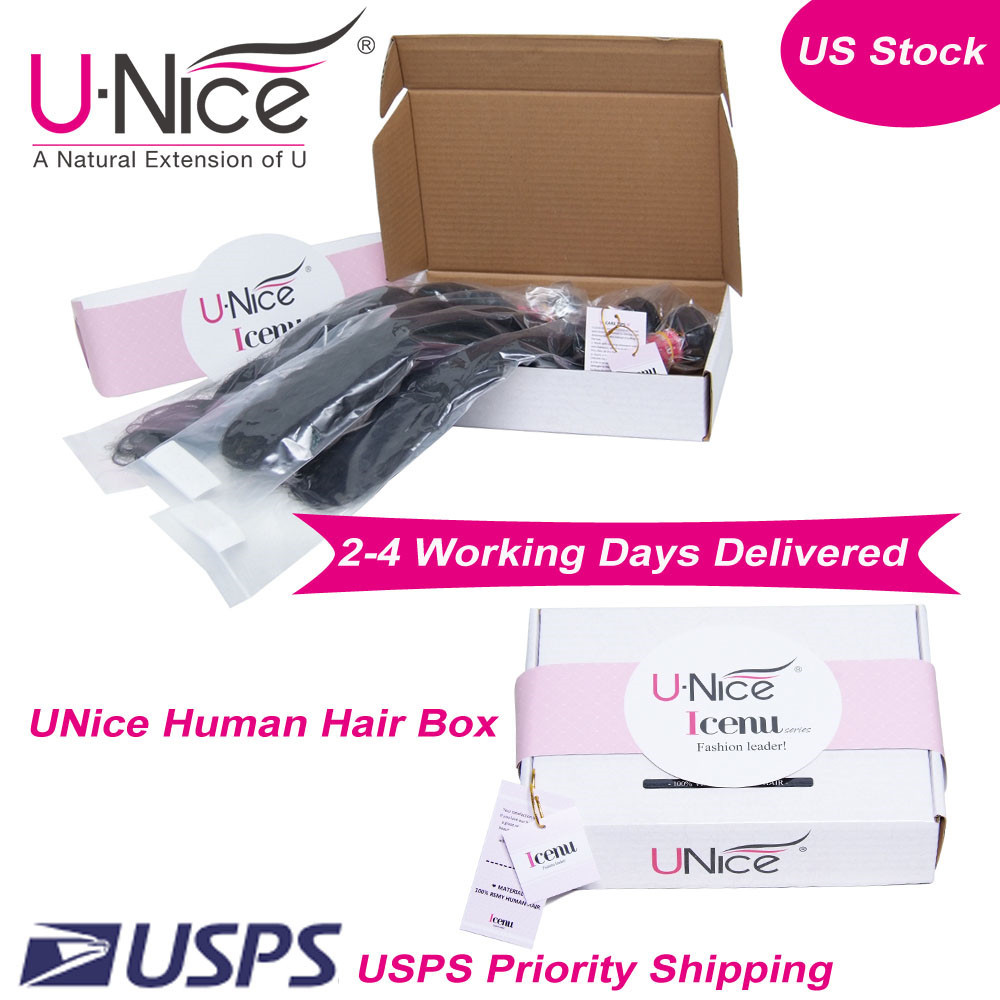 UNice Hair Cambodian Body Wave Bundles Virgin Human Hair Extensions Weaves Wefts