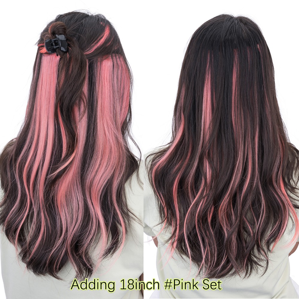 Clip in 100% Real Human Hair Extensions 6 Pieces 6Clips Short Thick Weft 10″-14″