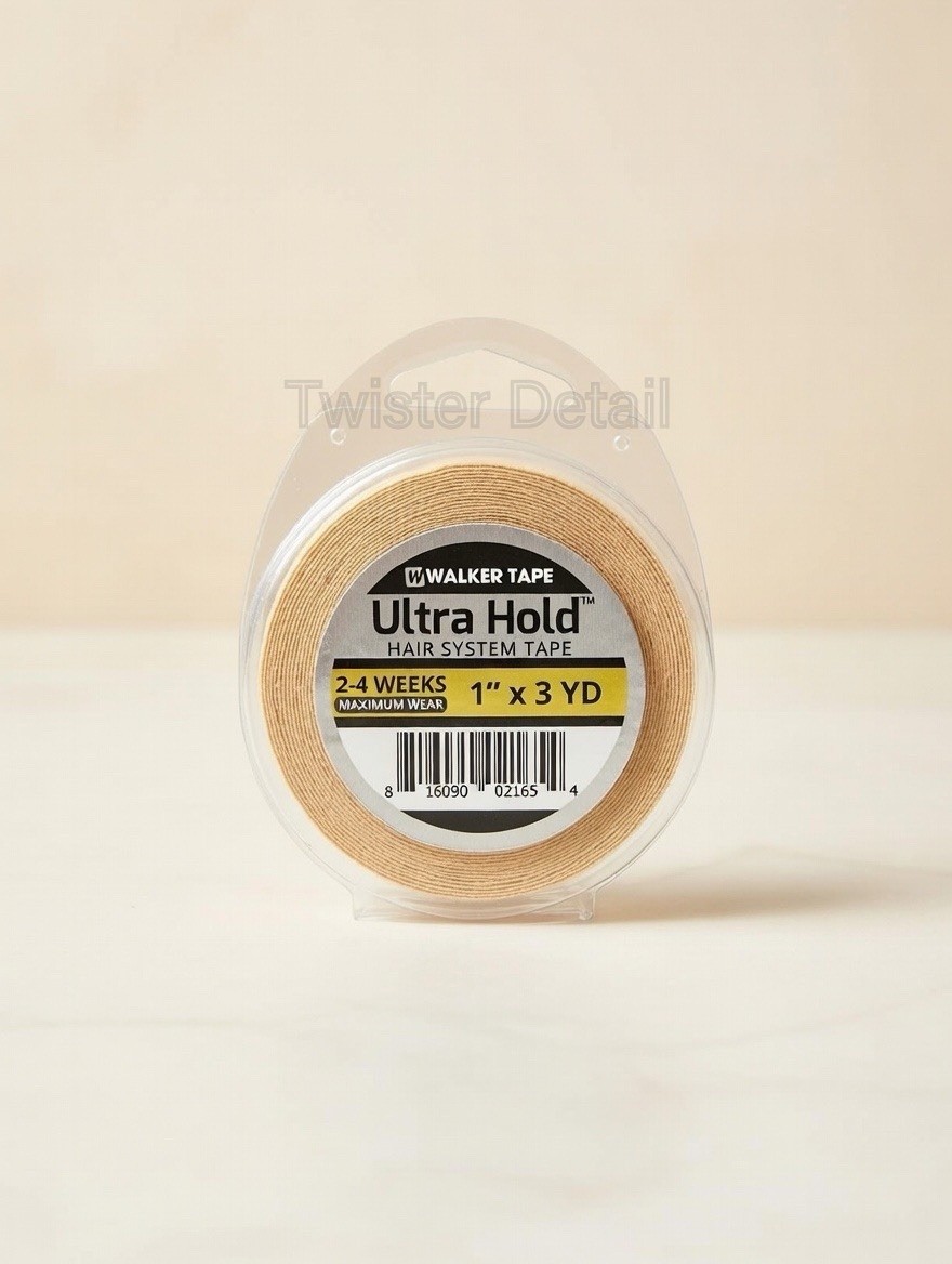 Walker Ultra Hold Double Sided Tape Roll 1″ x 3 Yards Lace Wig Hairpiece