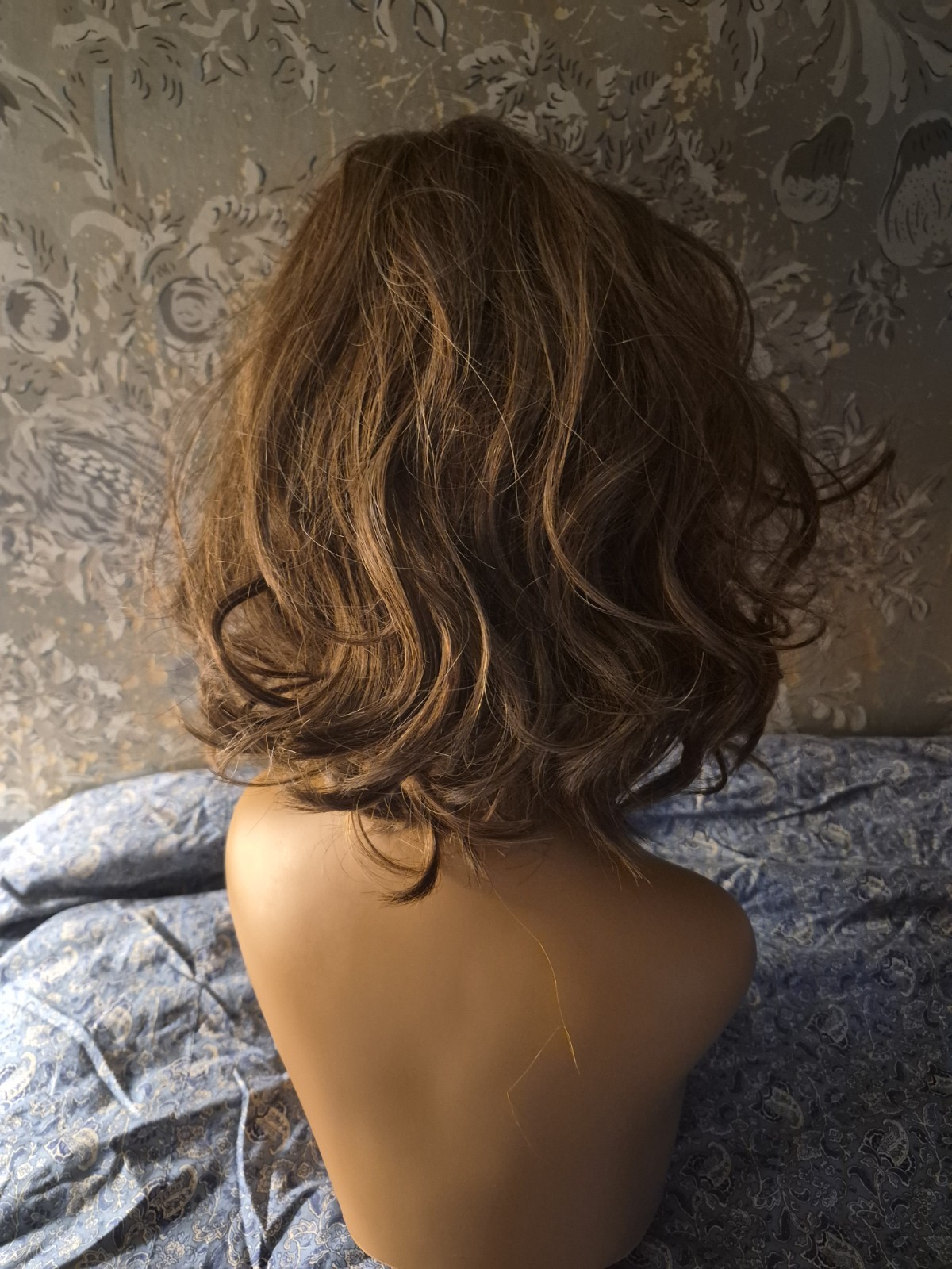 Paula Young Deirdre A2475 Light Brown Wavy Layered Synthetic Wig Classic Cap New