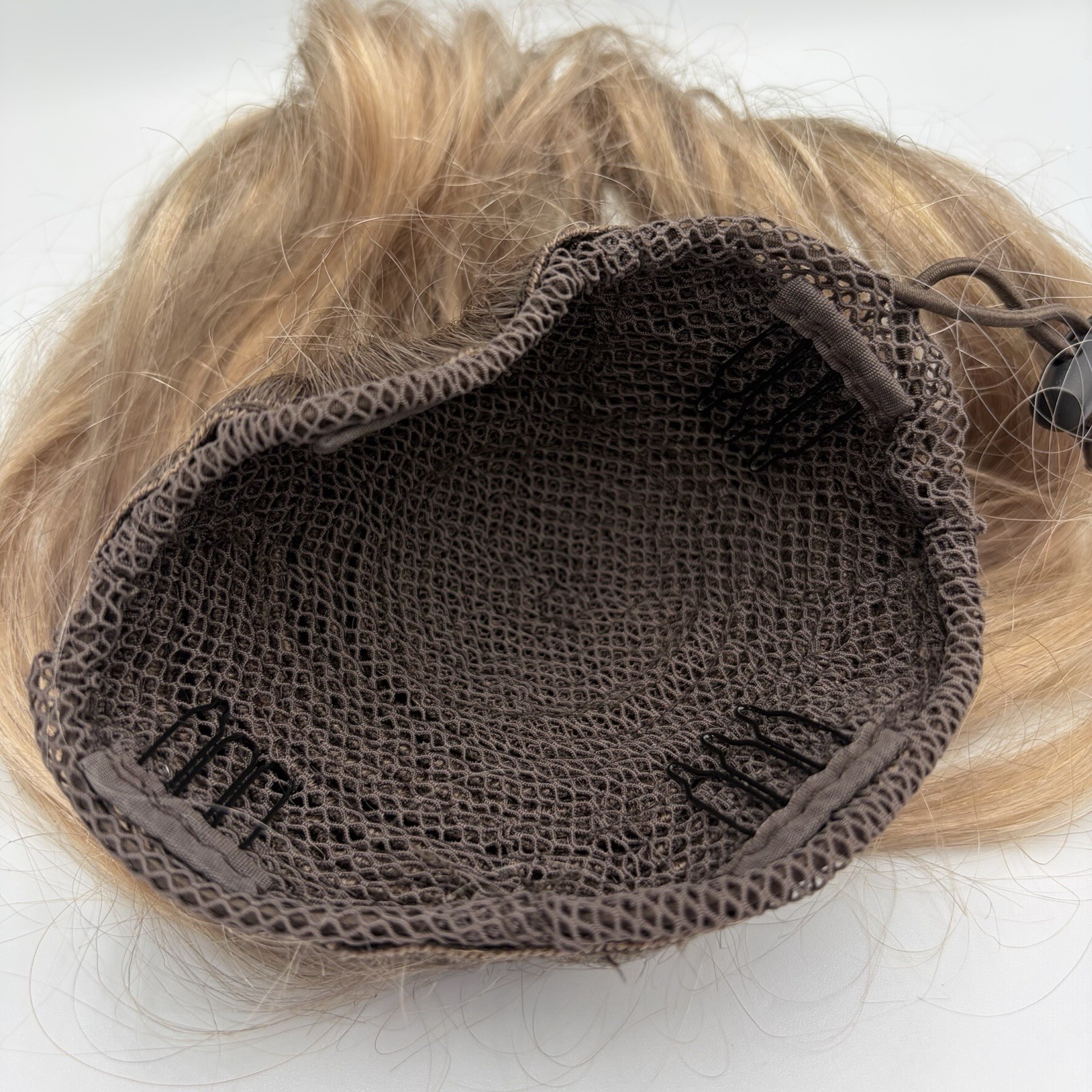 Luxy Hair Clip-In Bun Extension Blonde/Brown Hair Color 5AT19