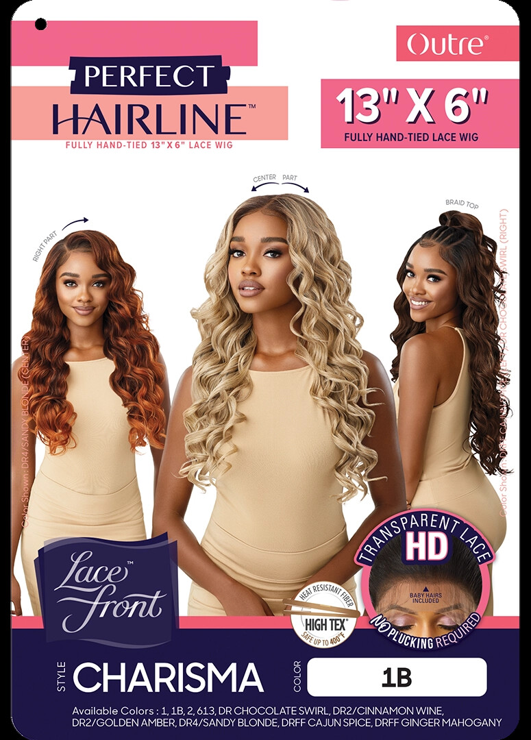 OUTRE PERFECT HAIR LINE SYNTHETIC 13X6 LACE FRONT WIG – CHARISMA