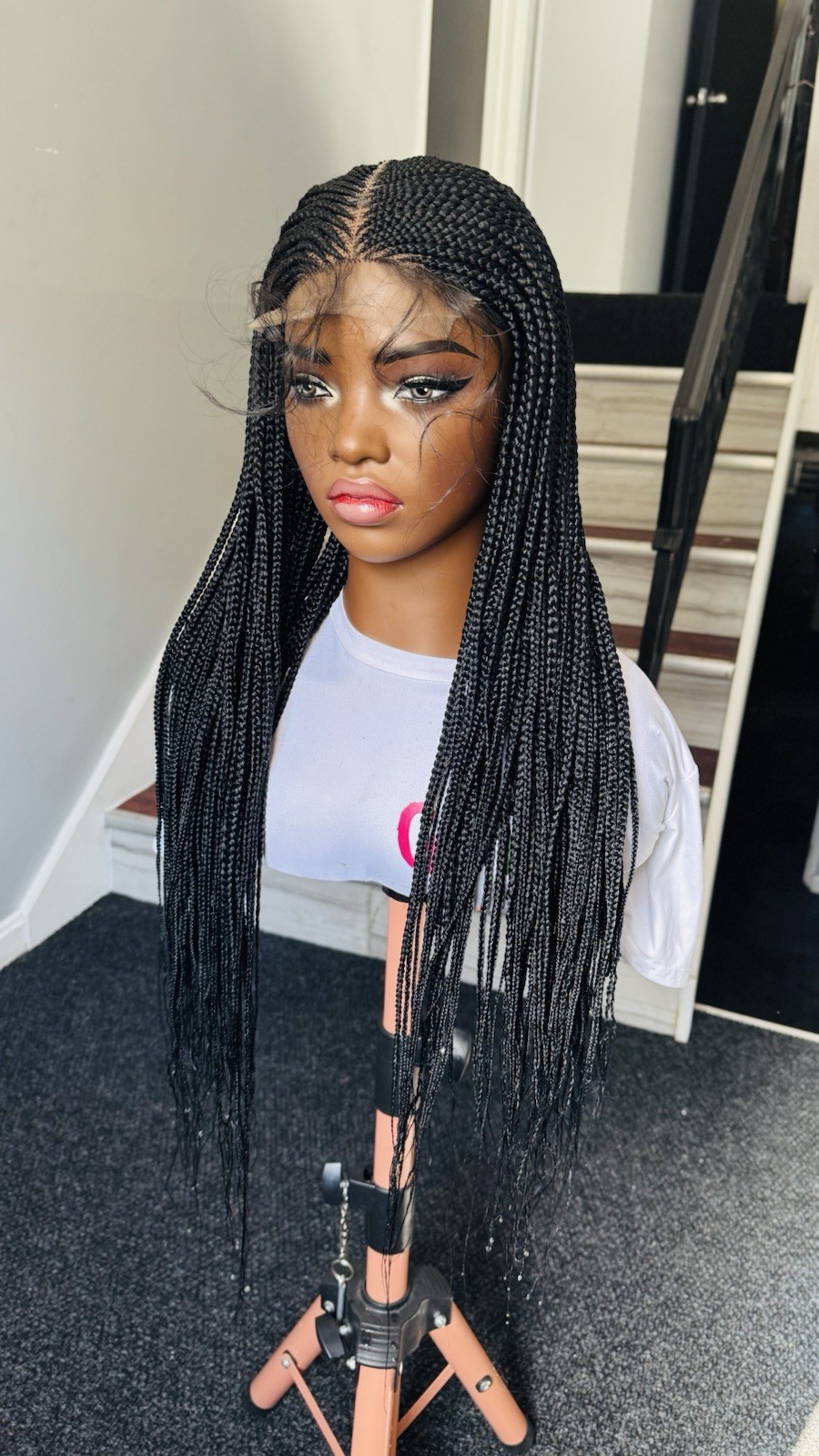 braided wig closure Easy Wear Ready To Ship