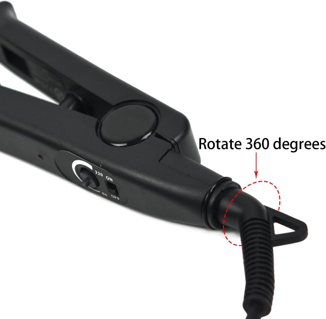 Complete Hair Styling Kit: Fusion Heat Iron, Clips, and Keratin Beads Bundle