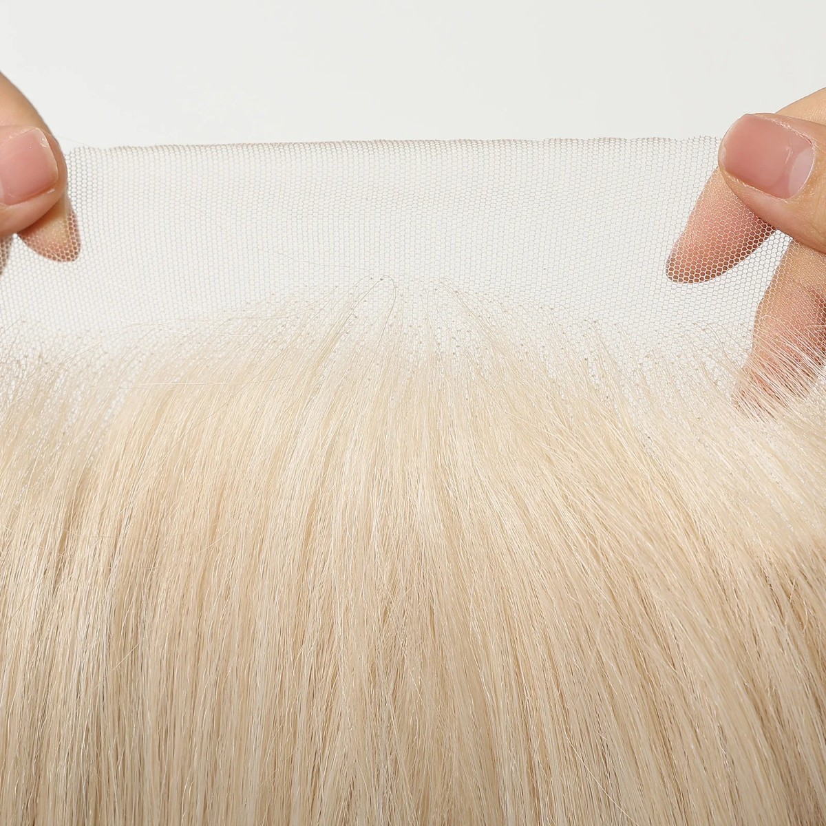 Synthetic Hair Heat Resistant Highlight Blonde Lace Front Wig Long Straight