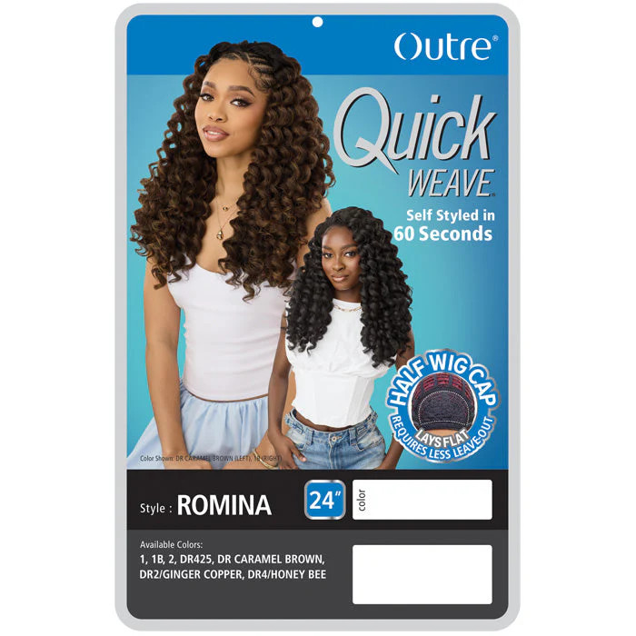 Outre Quick Weave Half Wig – ROMINA