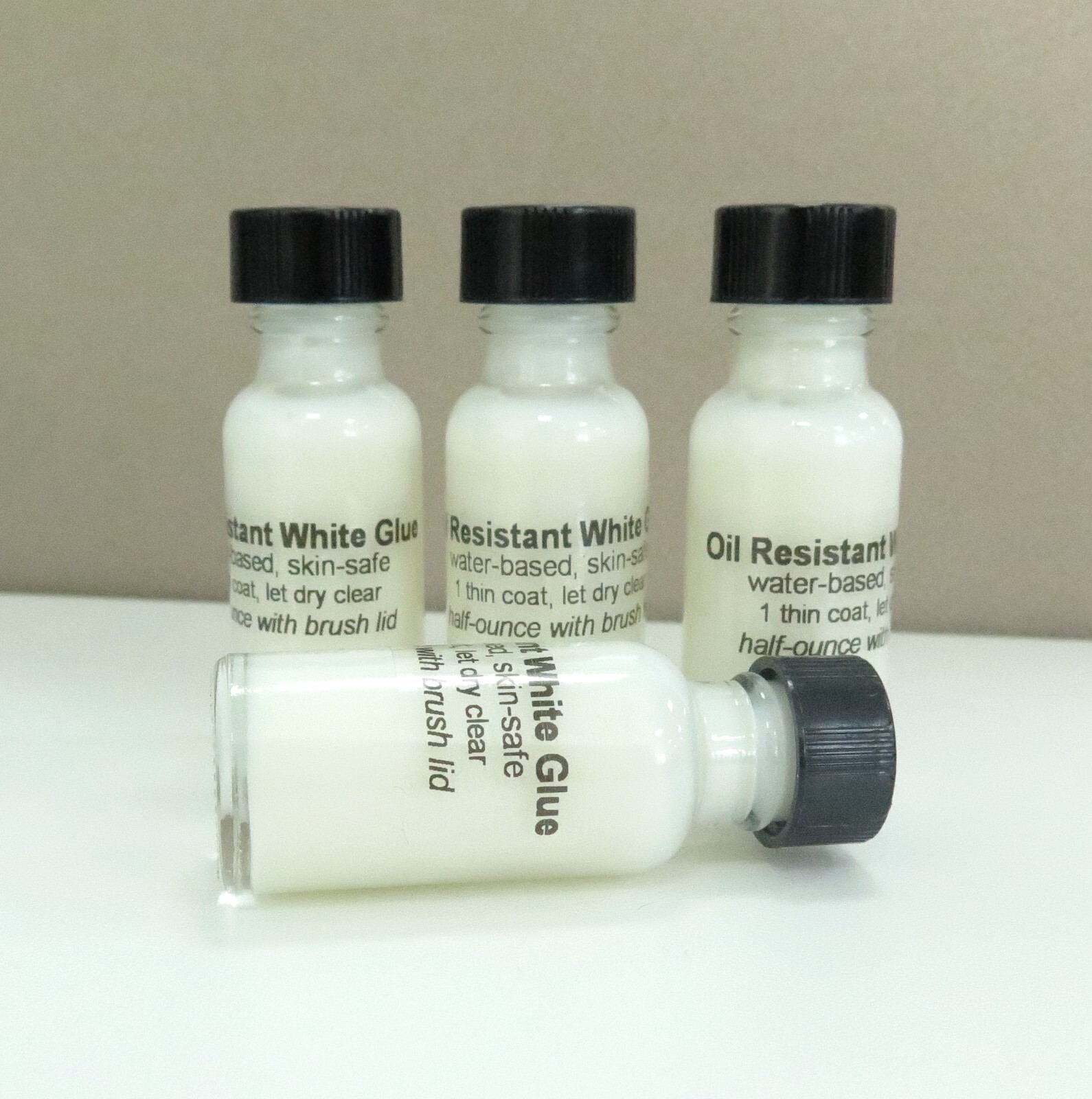 Sunshine Oil Resistant White Glue ORWG toupee Adhesive Lace Front Wig Glue 0.5oz