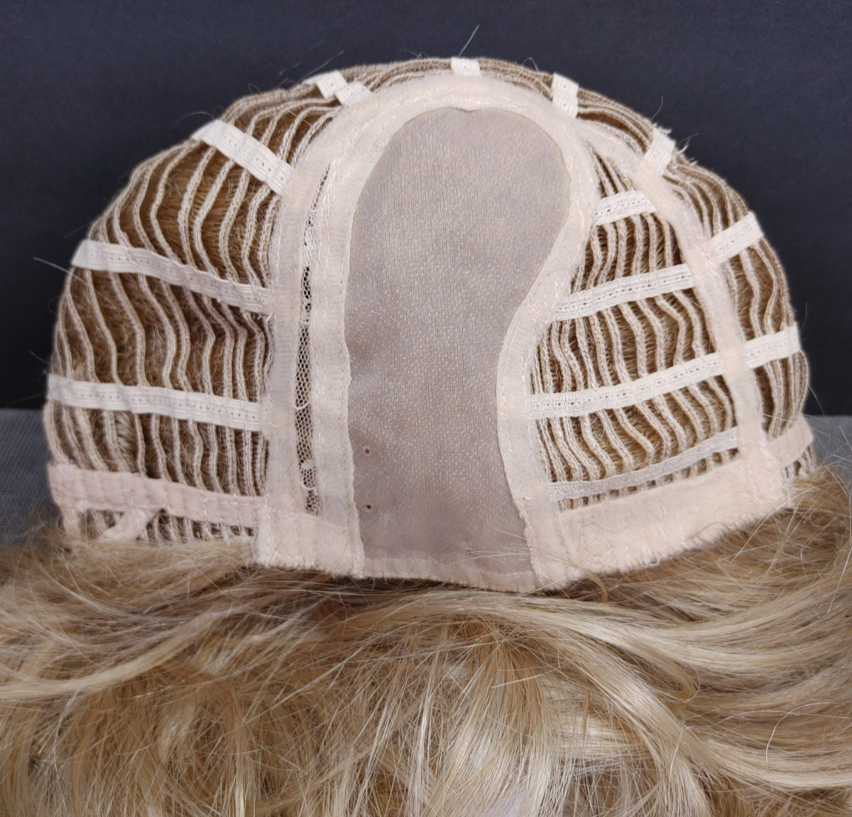 TLC Branded Wig Unworn Mono Part Light Blonde Layered Petite