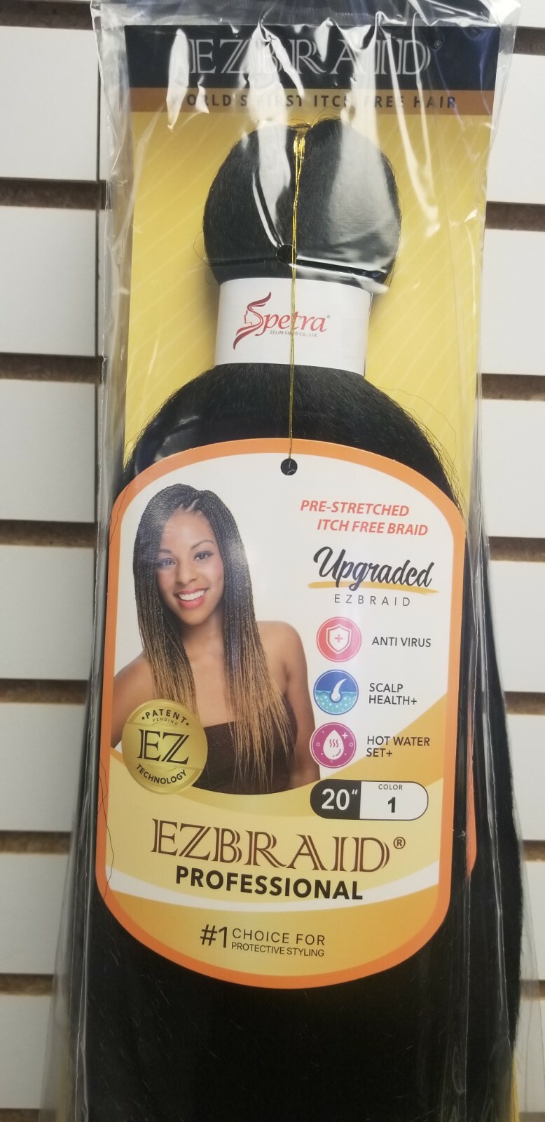 Spetra Hair EZ Braid 20″ & 26″ Professional Pre-Stretched Itch Free Braid hair