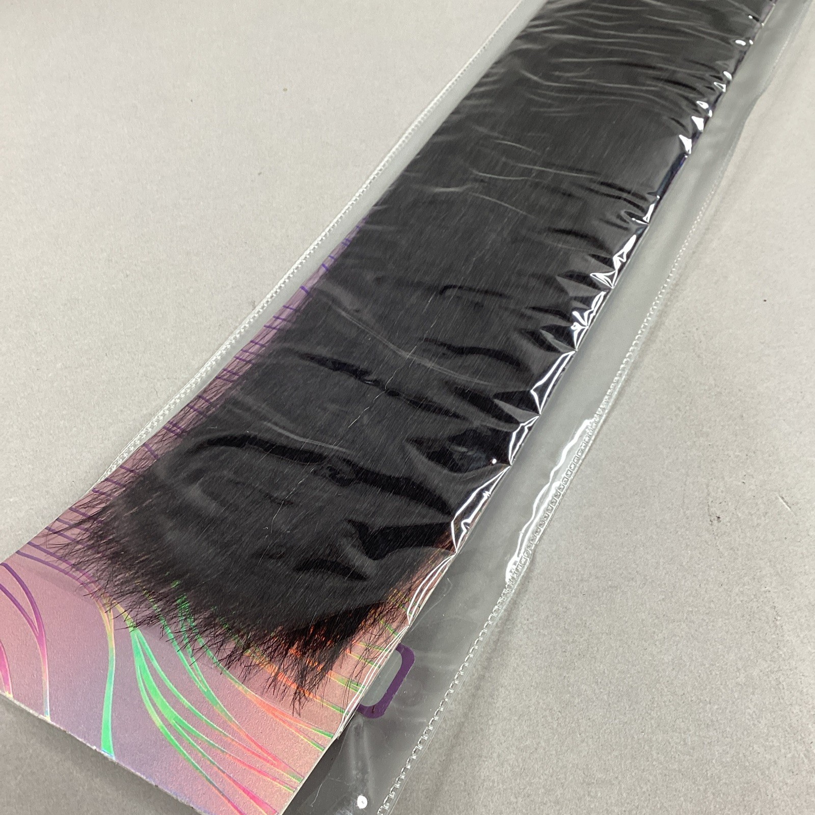 22″ Flow #1B Off Black Yaki Straight 100% Human Hair Extensions