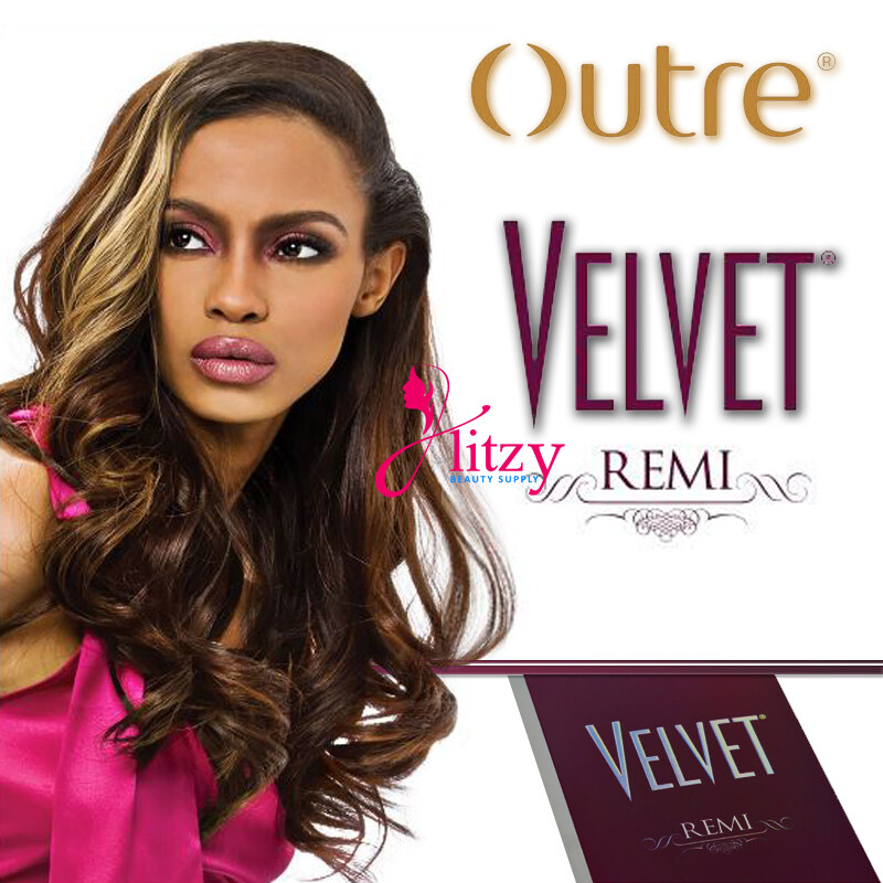 Outre VELVET REMI YAKI 100% Remi Human Hair 8″,10″S,10″,12″,14″,16″,18″,20″