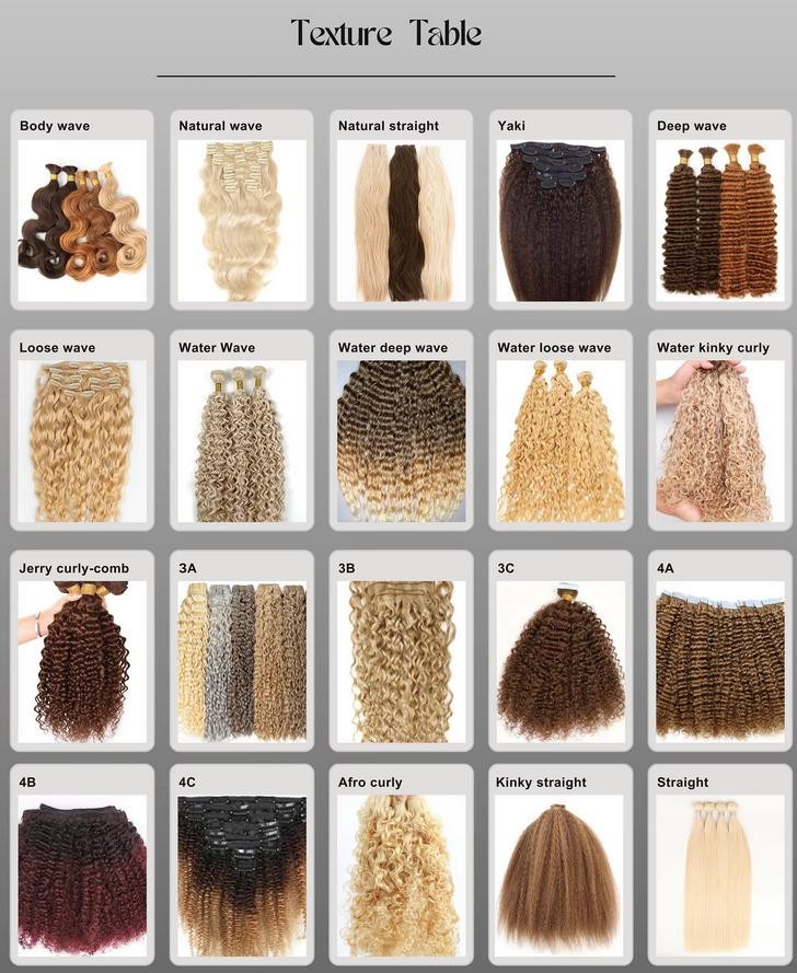 Genius Weft Curly Wavy Hair Extensions 100% Remy Human Hair Extensions 100g