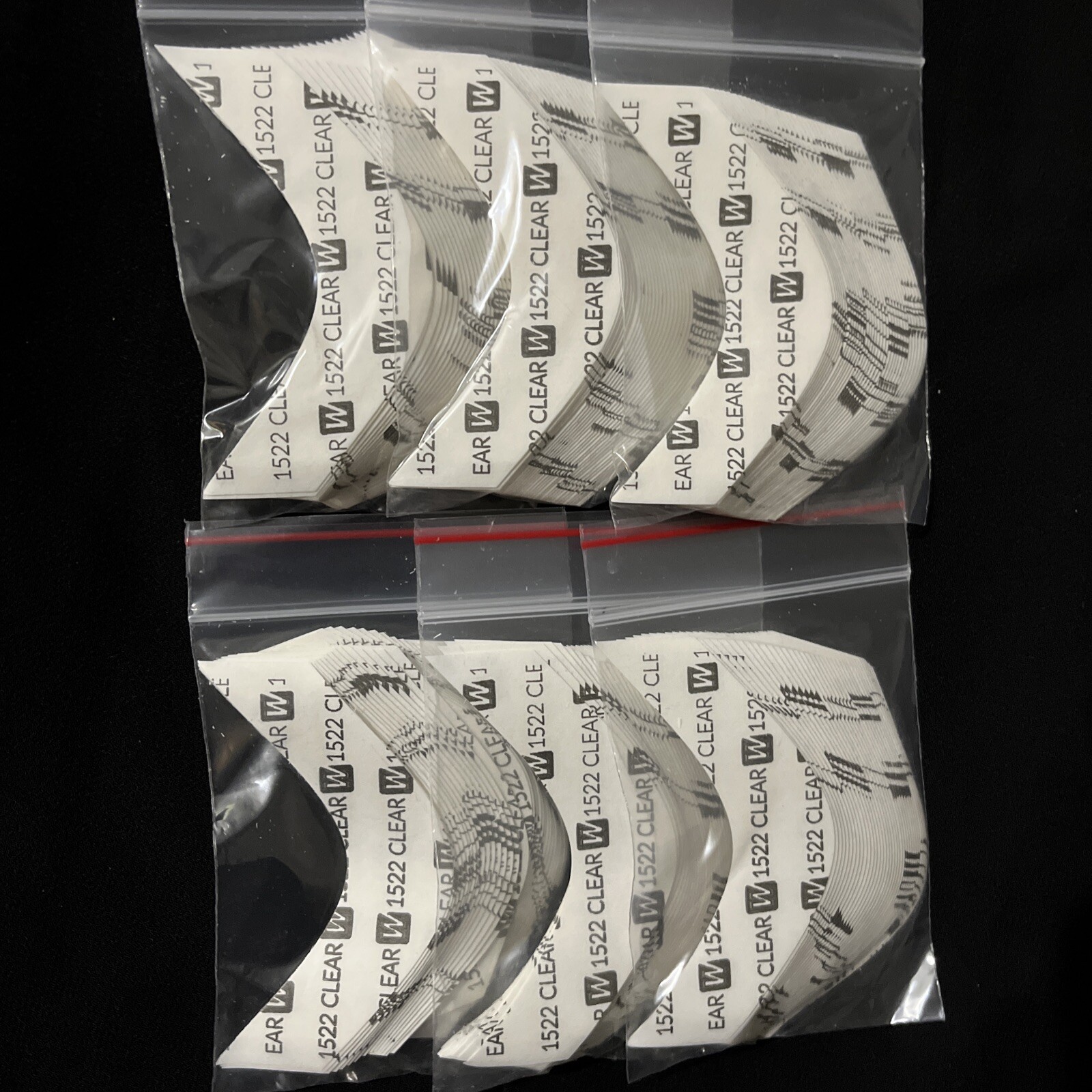 Walker 3M 1522 Hairpiece Tape 216 Pc A Contour 6 Packs For Poly Wig Toupee – New