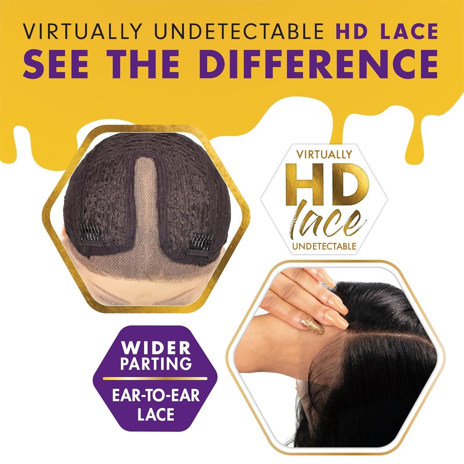 Sensationnel Butta Lace Wig Unit 29 CH27 Glueless Lacefront 5in Deep Part