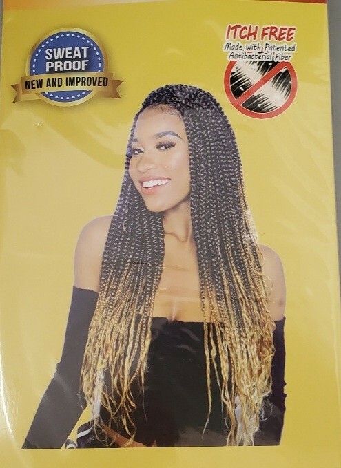 [3 PACKS] PRE-STRETCHED EZ BRAID OH YES HAIR SPETRA SYNTHETIC 26INCH T1B30
