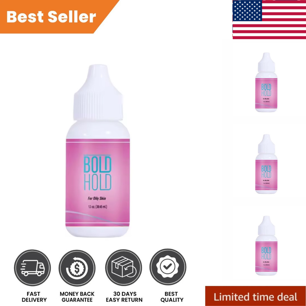 Bold Hold Active Reloaded Lace Wig Glue 1.3oz Strong Hold Water Resistant