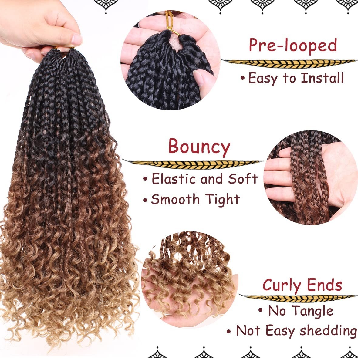 Lightweight & Natural-Looking Braids – Protective Hairstyles