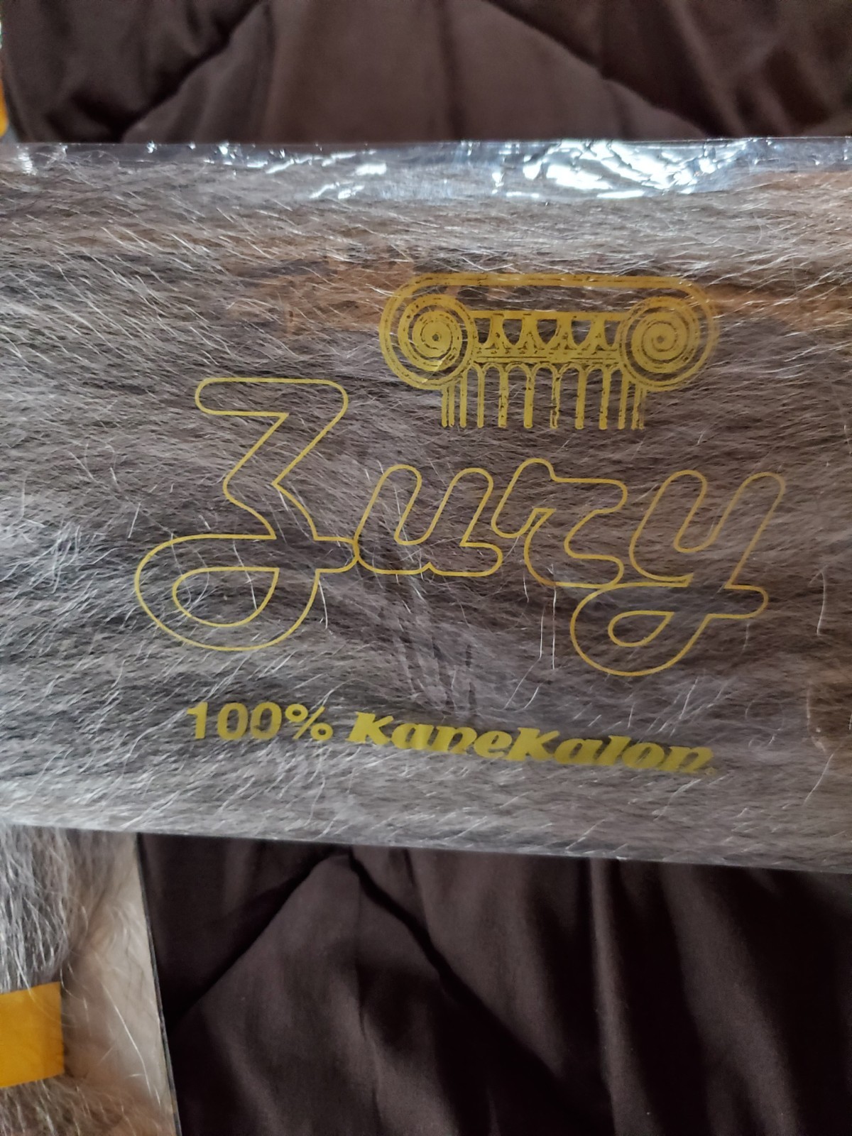 4 Pack Zury 100% Kanekalon Like Hair 24″ wigs/braids/exts color “51” black/grey